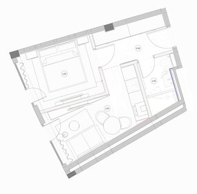 Квартира 36,4 м², 2-комнатные - изображение 2