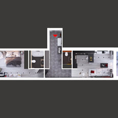 Квартира 59,2 м², 1-комнатная - изображение 3