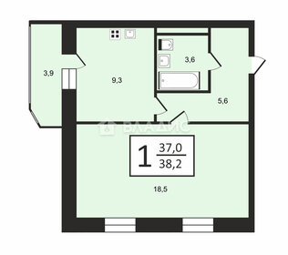 42 м², 1-комнатная квартира 3 400 000 ₽ - изображение 51