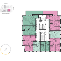 Квартира 58,6 м², 1-комнатная - изображение 3