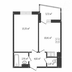 36,8 м², 1-комнатная квартира 5 650 000 ₽ - изображение 117