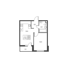 43 м², 2-комнатная квартира 4 399 000 ₽ - изображение 68