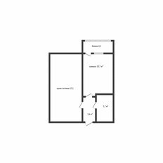Квартира 35 м², 1-комнатная - изображение 5