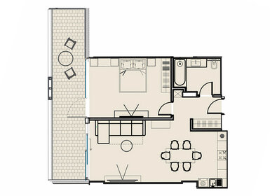 80 м², 2-комнатная квартира 28 500 000 ₽ - изображение 87