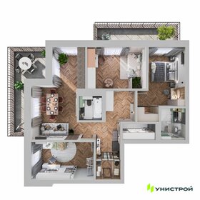 Квартира 100,4 м², 3-комнатная - изображение 1