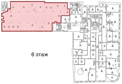 622 м², офис 2 177 000 ₽ в месяц - изображение 59