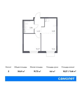 42 м², 1-комнатная квартира 7 000 000 ₽ - изображение 59