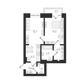 59,3 м², 2-комнатная квартира 8 000 000 ₽ - изображение 52