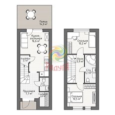 Квартира 62,2 м², 2-комнатная - изображение 2