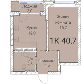 41,3 м², 1-комнатная квартира 9 000 000 ₽ - изображение 27