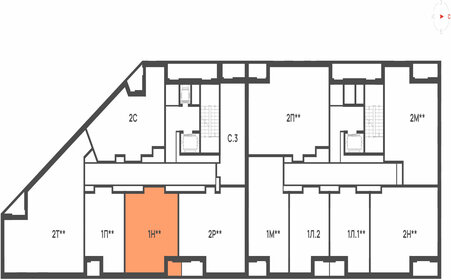 50,5 м², 1-комнатная квартира 11 150 000 ₽ - изображение 34