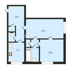 53 м², 3-комнатная квартира 17 900 000 ₽ - изображение 57