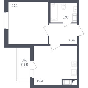 51,7 м², 1-комнатная квартира 10 210 000 ₽ - изображение 36