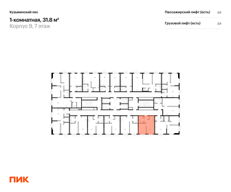 Квартира 31,8 м², 1-комнатная - изображение 2