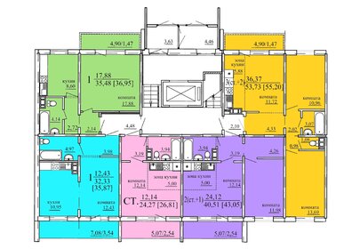 26,2 м², 1-комнатная квартира 1 950 000 ₽ - изображение 65