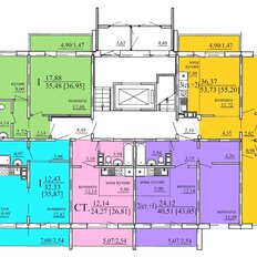 Квартира 37 м², 1-комнатная - изображение 2