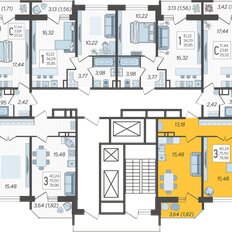 Квартира 79 м², 3-комнатная - изображение 2