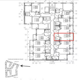 45,1 м², 1-комнатная квартира 9 200 000 ₽ - изображение 19
