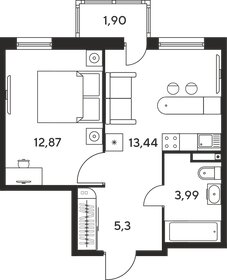 36,1 м², 1-комнатная квартира 4 460 000 ₽ - изображение 8