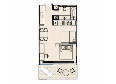 54,7 м², 1-комнатные апартаменты 84 785 000 ₽ - изображение 28