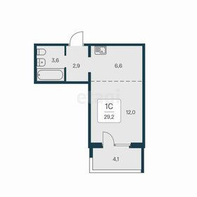 Квартира 29,2 м², студия - изображение 2