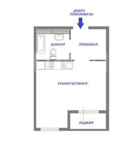 Квартира 29 м², студия - изображение 1