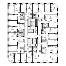 Квартира 59,2 м², 2-комнатная - изображение 2