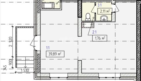 52 м², помещение свободного назначения 5 800 000 ₽ - изображение 90