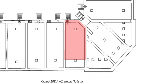 108,7 м², торговое помещение - изображение 4