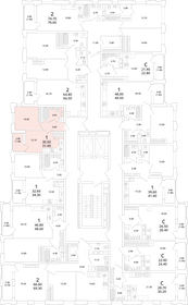 28,6 м², 1-комнатная квартира 6 200 000 ₽ - изображение 104