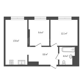 Квартира 58 м², 2-комнатная - изображение 1