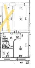 43,8 м², 2-комнатная квартира 2 700 000 ₽ - изображение 69