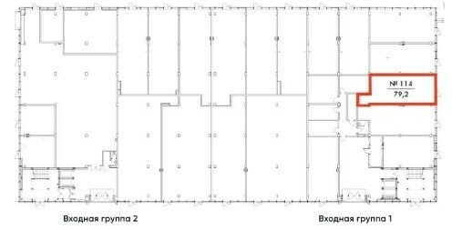79,2 м², помещение свободного назначения - изображение 5