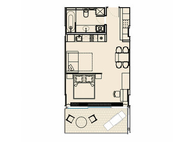 54,6 м², 1-комнатные апартаменты 76 440 000 ₽ - изображение 11