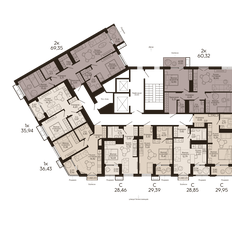 Квартира 35,9 м², 1-комнатная - изображение 2