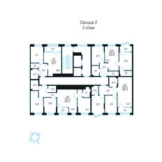 Квартира 62,8 м², 2-комнатная - изображение 2