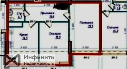 63,9 м², 2-комнатная квартира 5 814 900 ₽ - изображение 38