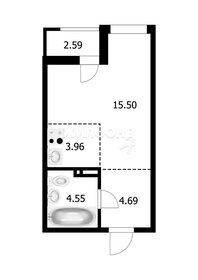 22,2 м², квартира-студия 3 650 000 ₽ - изображение 16