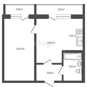 Квартира 42,6 м², 2-комнатная - изображение 4