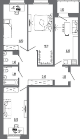 88,7 м², 3-комнатная квартира 10 149 510 ₽ - изображение 25