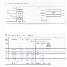 Квартира 60 м², 3-комнатная - изображение 1