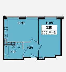 51 м², 2-комнатные апартаменты 13 050 000 ₽ - изображение 64