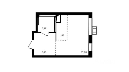 25 м², квартира-студия 4 700 000 ₽ - изображение 48