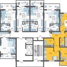 Квартира 81,9 м², 3-комнатная - изображение 2