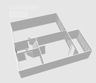 Квартира 34,7 м², 1-комнатная - изображение 2