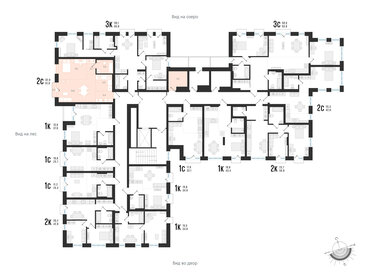 54,2 м², 2-комнатная квартира 10 300 000 ₽ - изображение 68