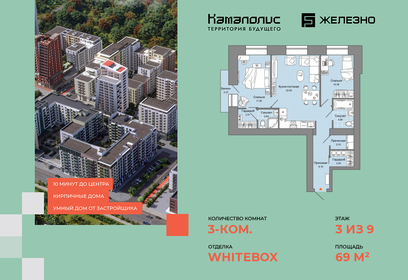 67 м², 3-комнатная квартира 10 973 700 ₽ - изображение 32