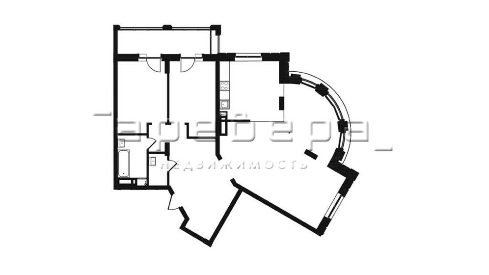 132 м², 4-комнатная квартира 16 334 000 ₽ - изображение 1