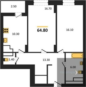 64,8 м², 2-комнатная квартира 7 452 000 ₽ - изображение 16