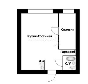 Квартира 32,5 м², 2-комнатная - изображение 4